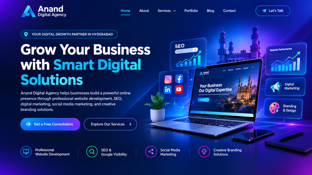 Anand Digital Company in Hyderabad